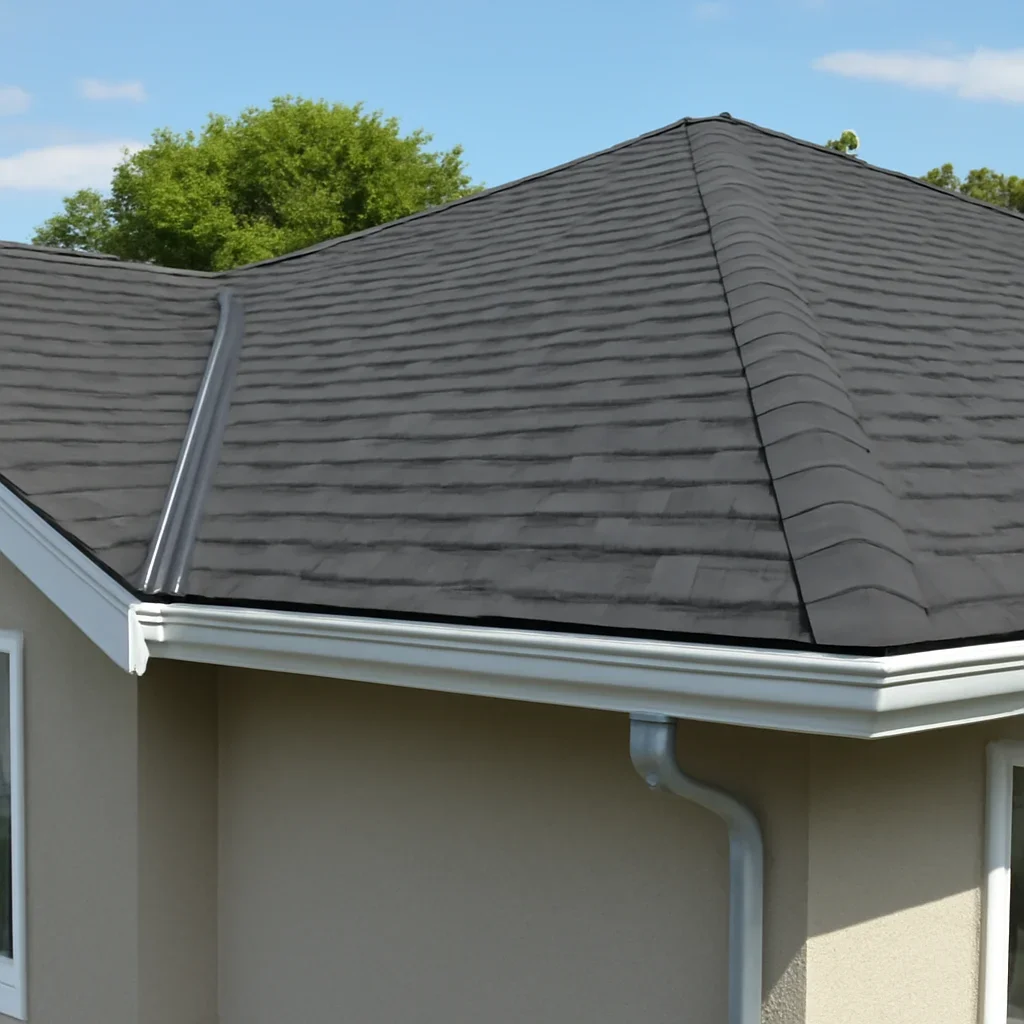 Completed roofing detail associated with a strata council’s guide to planning a roof replacement