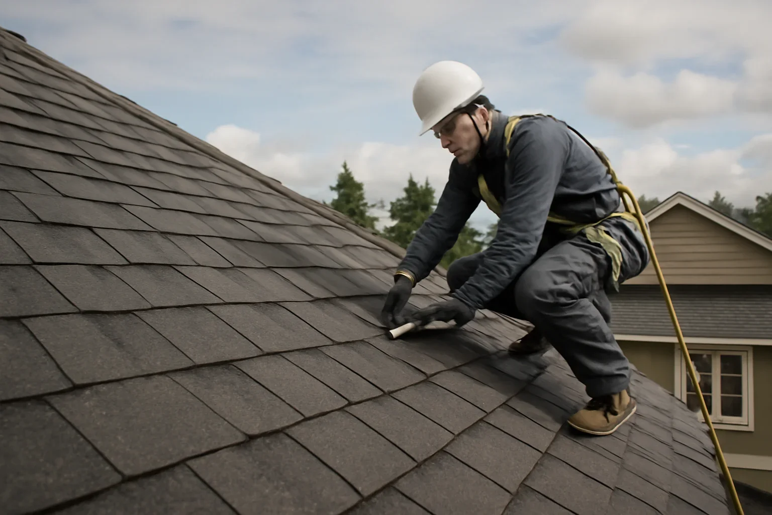 Professional roofing work related to roofing for builders and developers