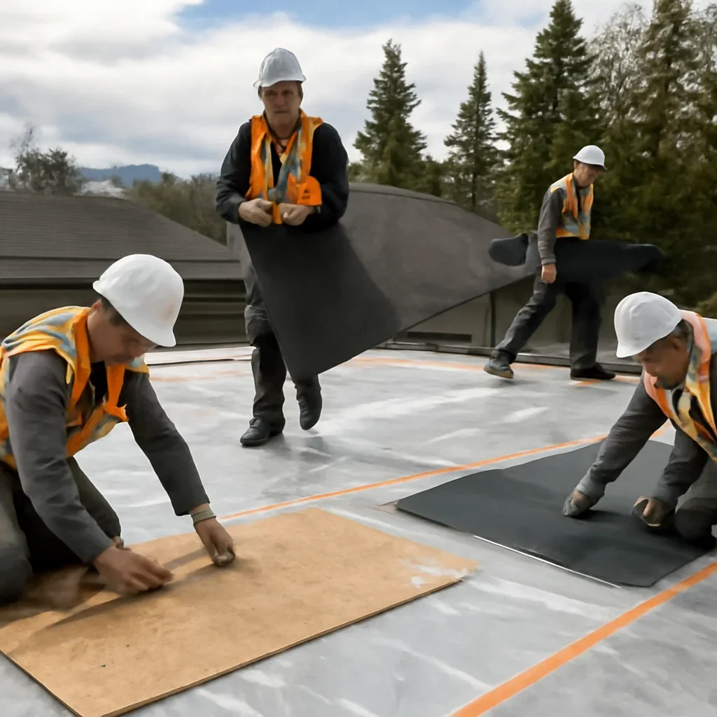 Organized work process for building envelope repairs