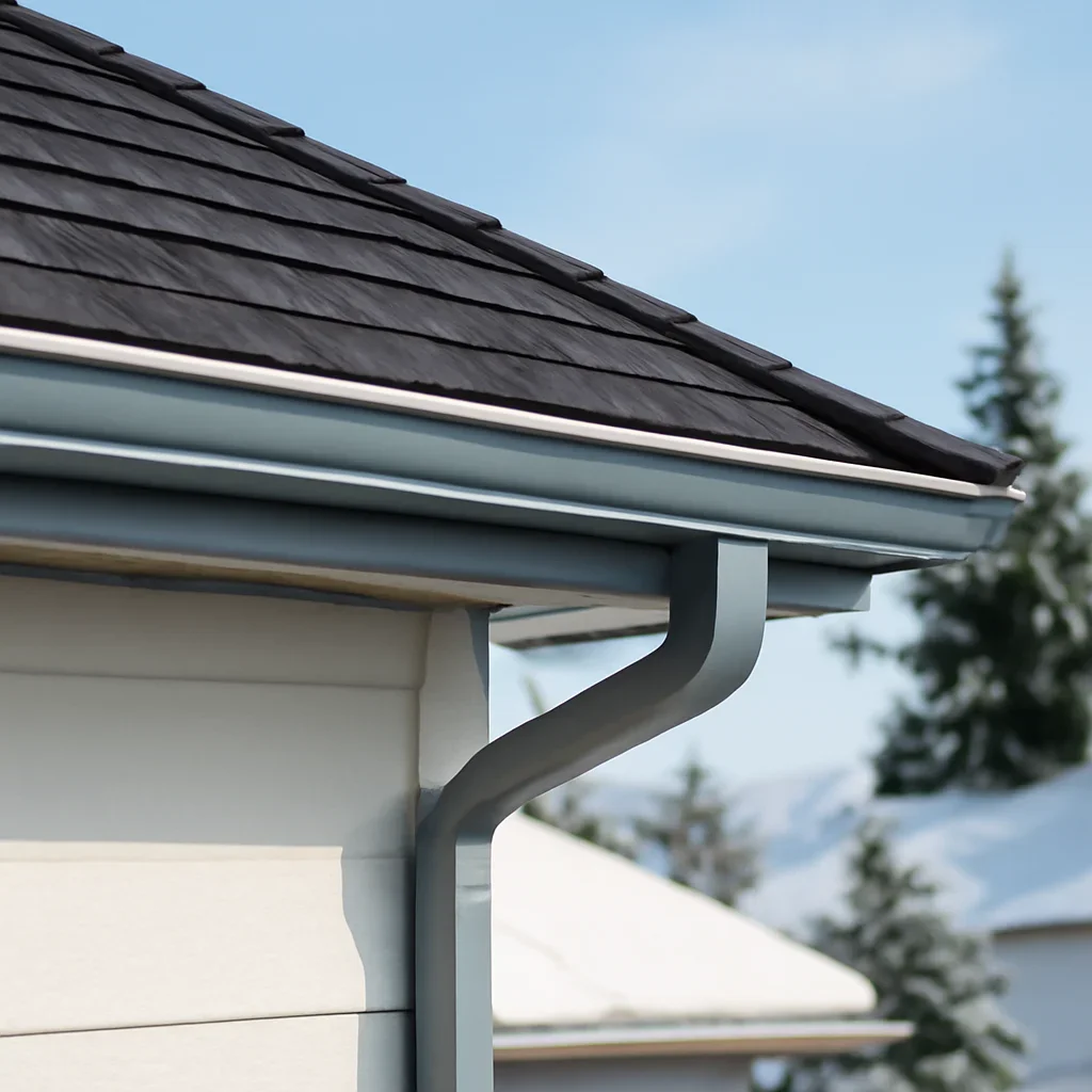 Completed roofing detail associated with can a roof be replaced during a b.c. winter?