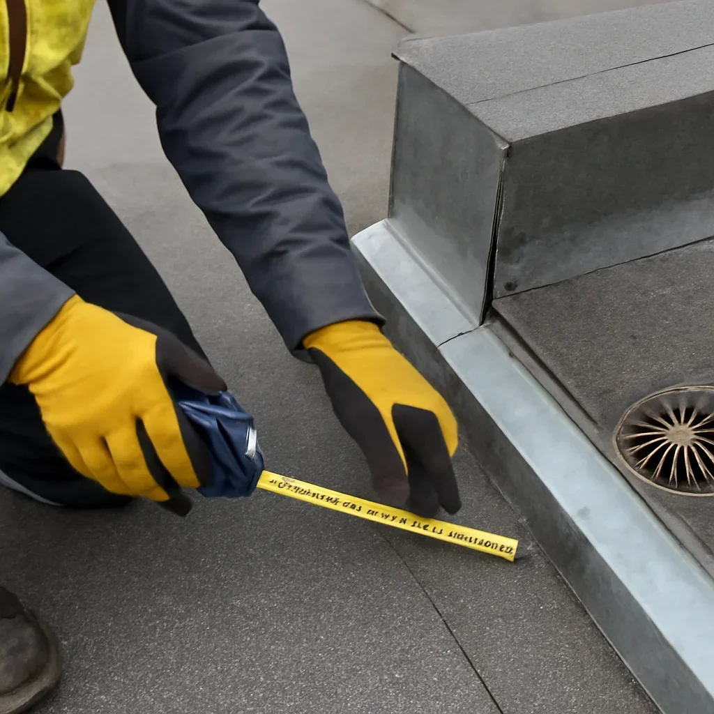 Close assessment of details connected to roofing for commercial property owners