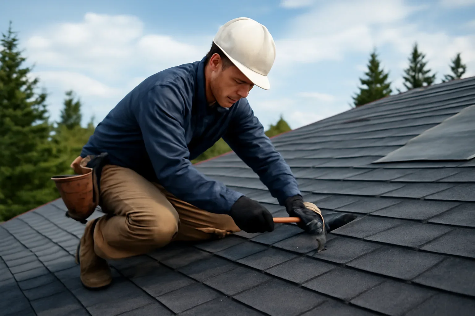 Professional roofing work related to contact roofing star