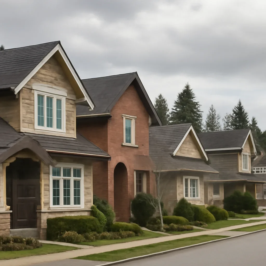 Local rooflines and building types relevant to roofing company in coquitlam, b.c.