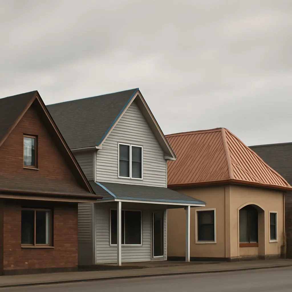 Local rooflines and building types relevant to roofing company in dawson creek, b.c.