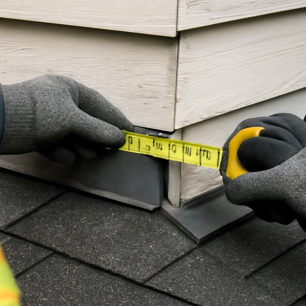 Close assessment of details connected to exterior cladding