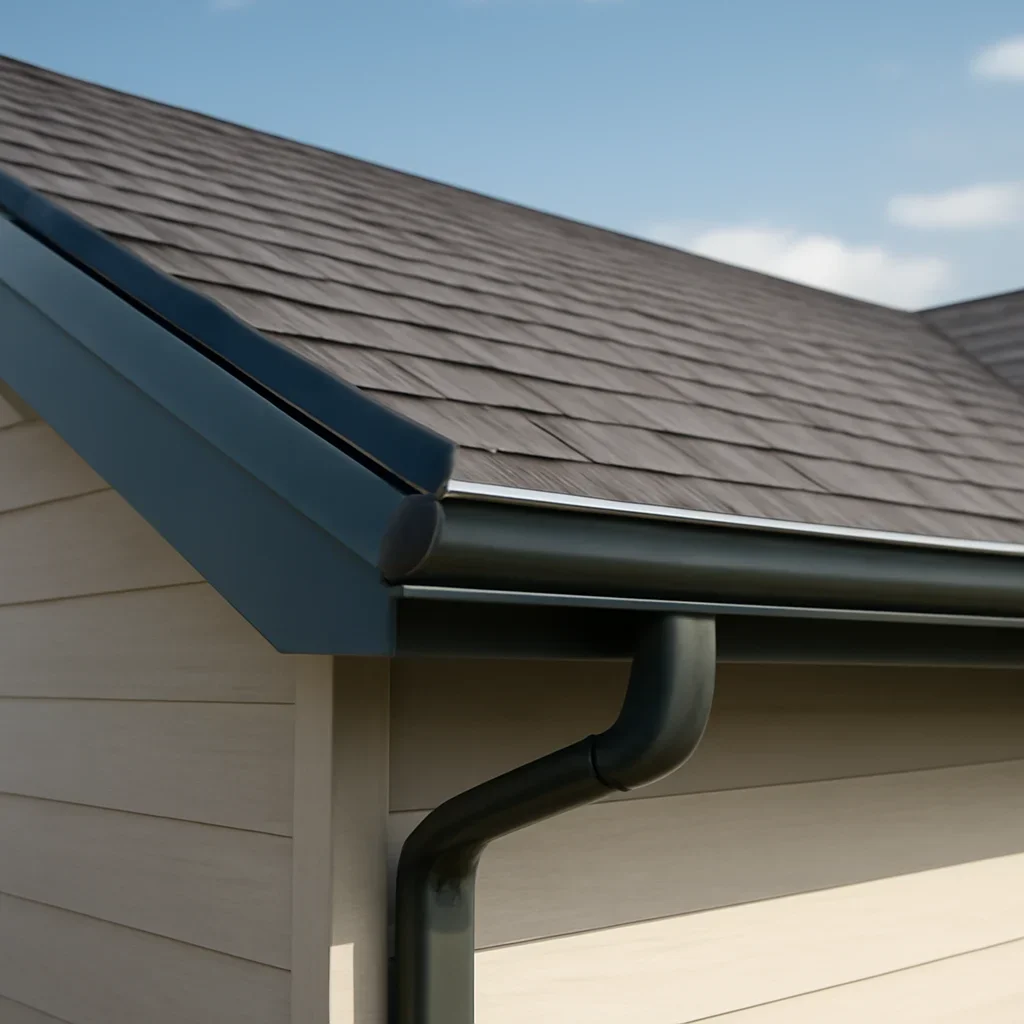 Completed roofing detail associated with roofing in the fraser valley