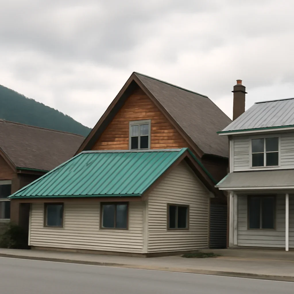 Local rooflines and building types relevant to roofing company in gibsons, b.c.