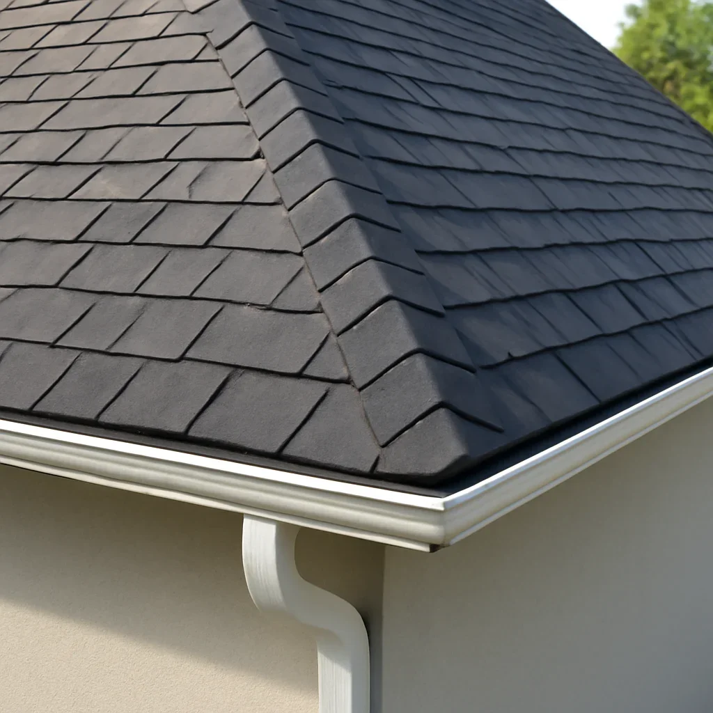 Completed roofing detail associated with homeowner roofing-estimate checklist