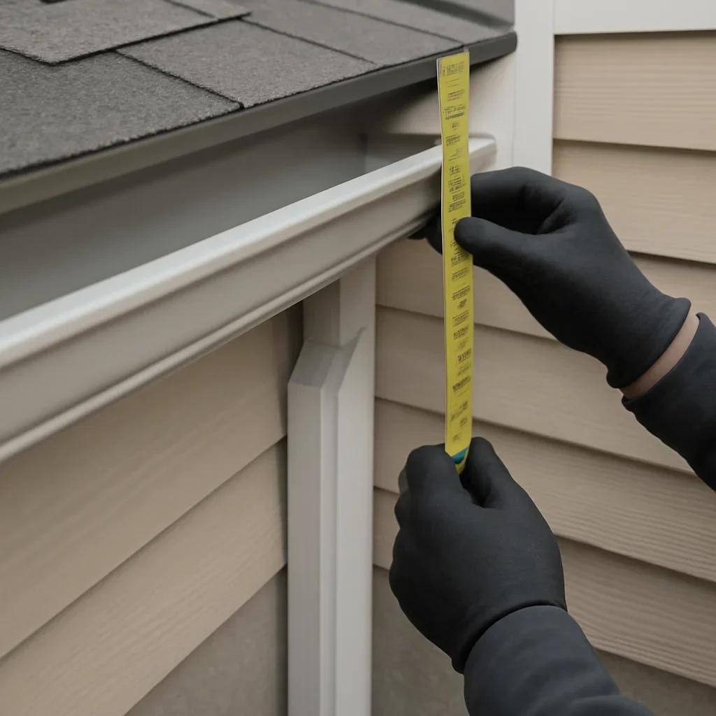 Close assessment of details connected to how gutters protect your roof, siding and foundation