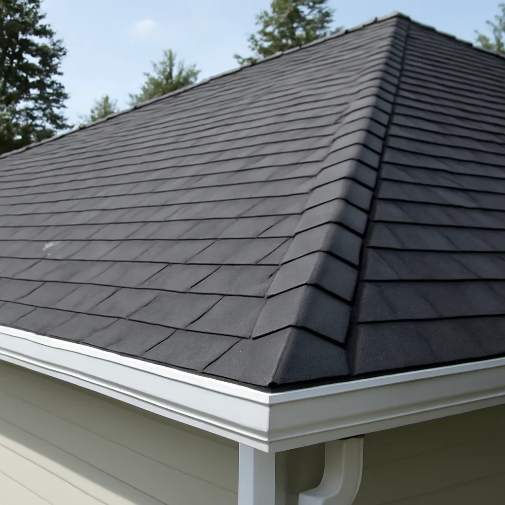 Completed roofing detail associated with how much does a new roof cost in british columbia in 2026?