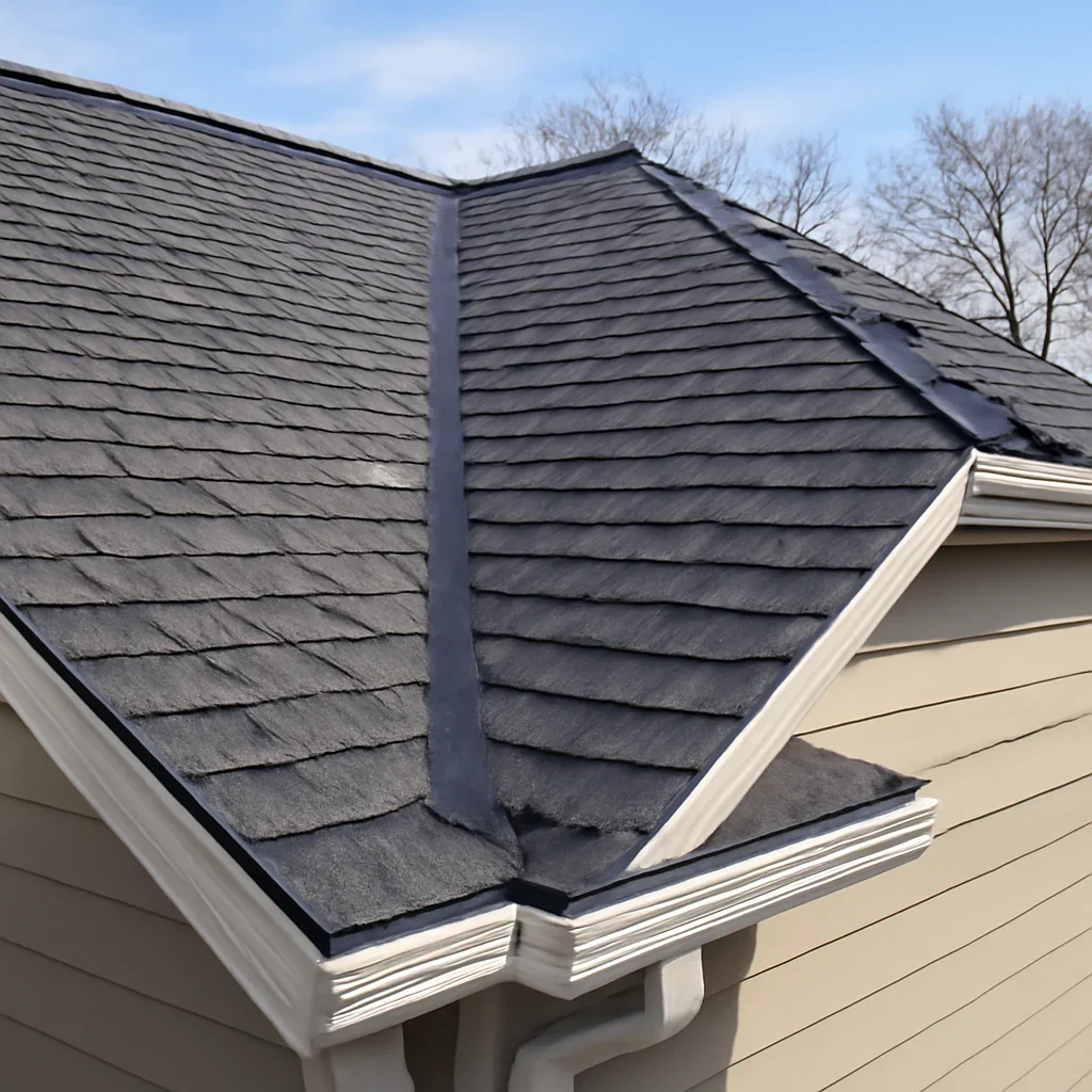 Completed roofing detail associated with how much does roof repair cost in b.c.?