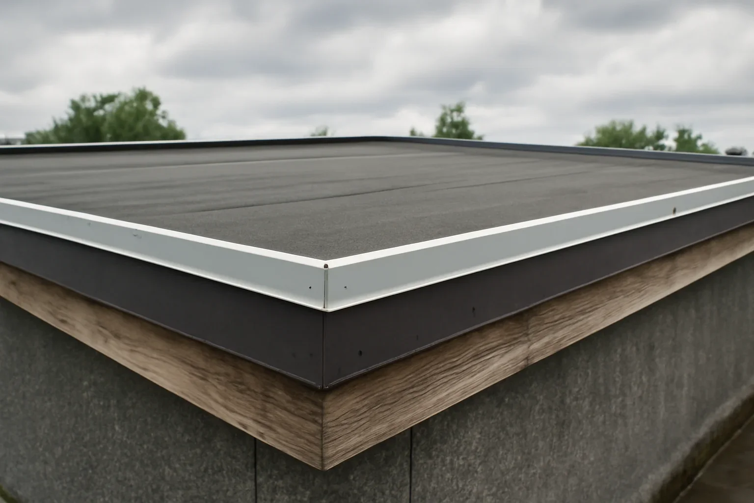 Roof detail supporting how often should a commercial roof be inspected?