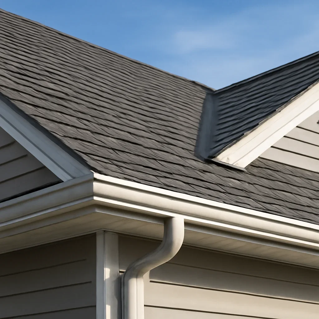 Completed roofing detail associated with how to choose a roofing contractor in british columbia