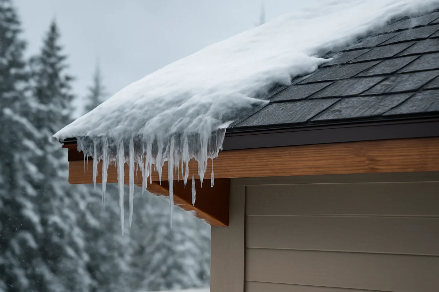 Roof detail supporting ice dams: prevention for interior and northern b.c. homes