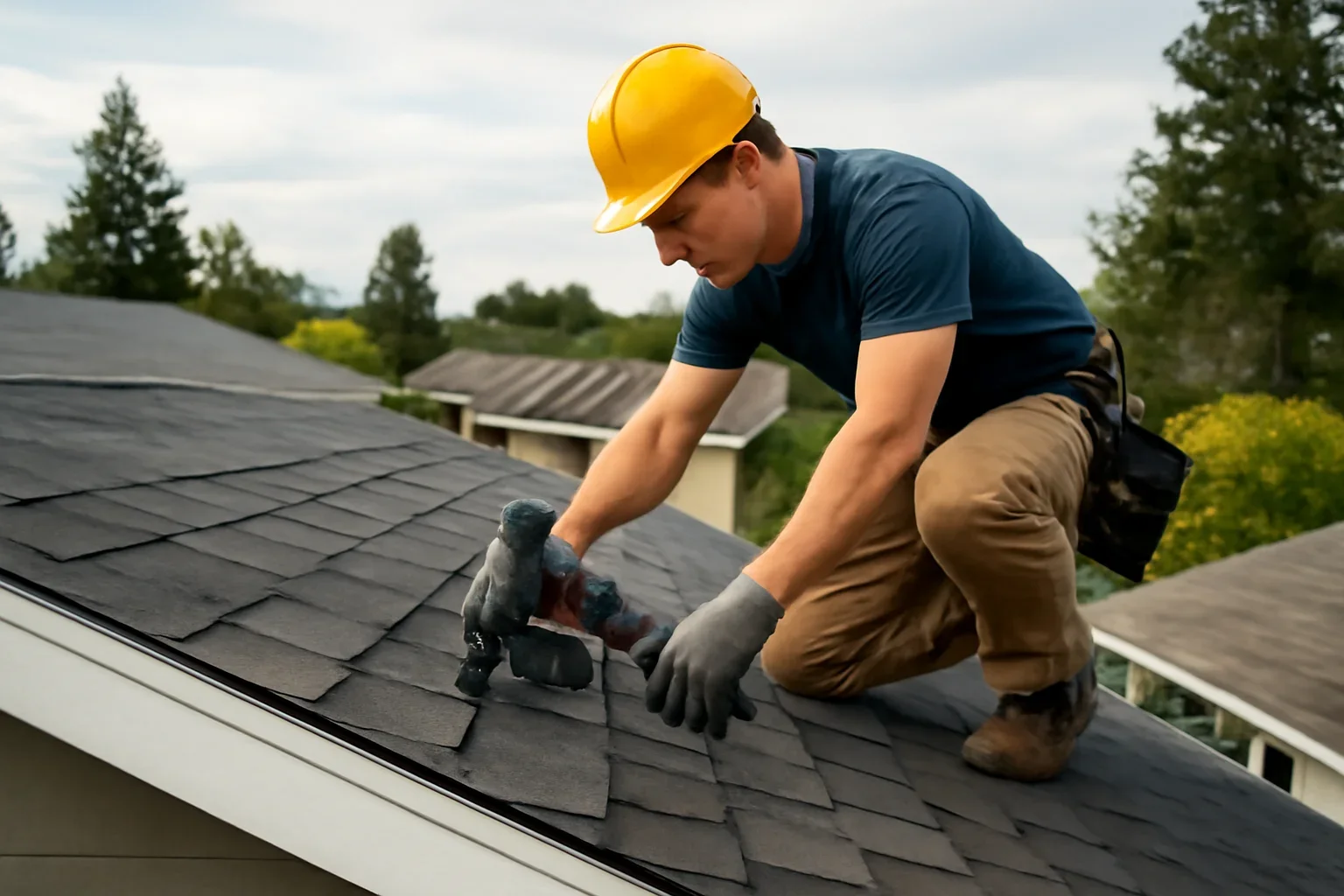 Professional roofing work related to individual project case studies