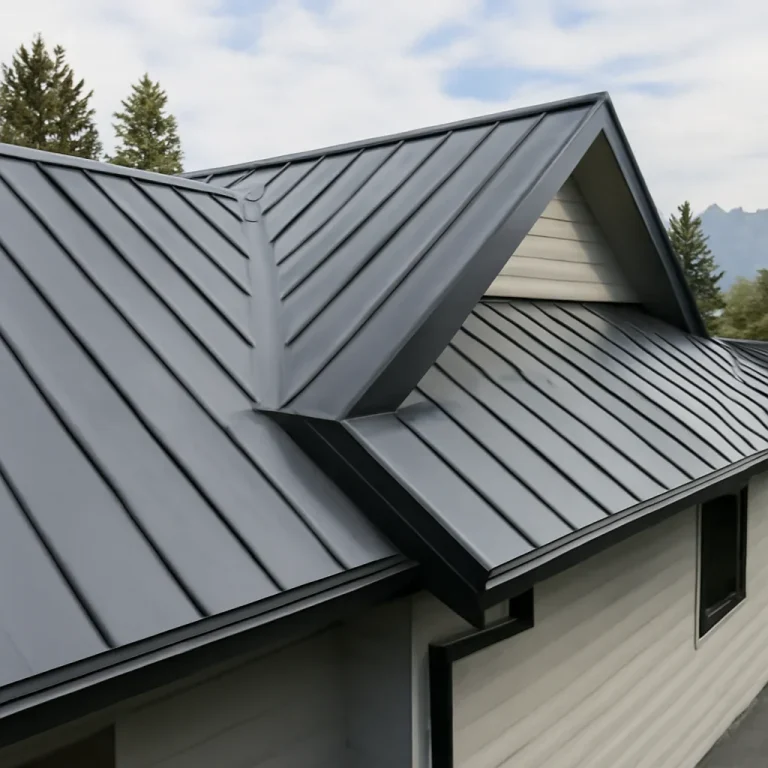 Completed roofing detail associated with is a metal roof worth the cost in b.c.?