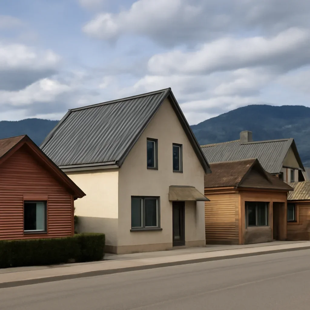 Local rooflines and building types relevant to roofing company in kamloops, b.c.