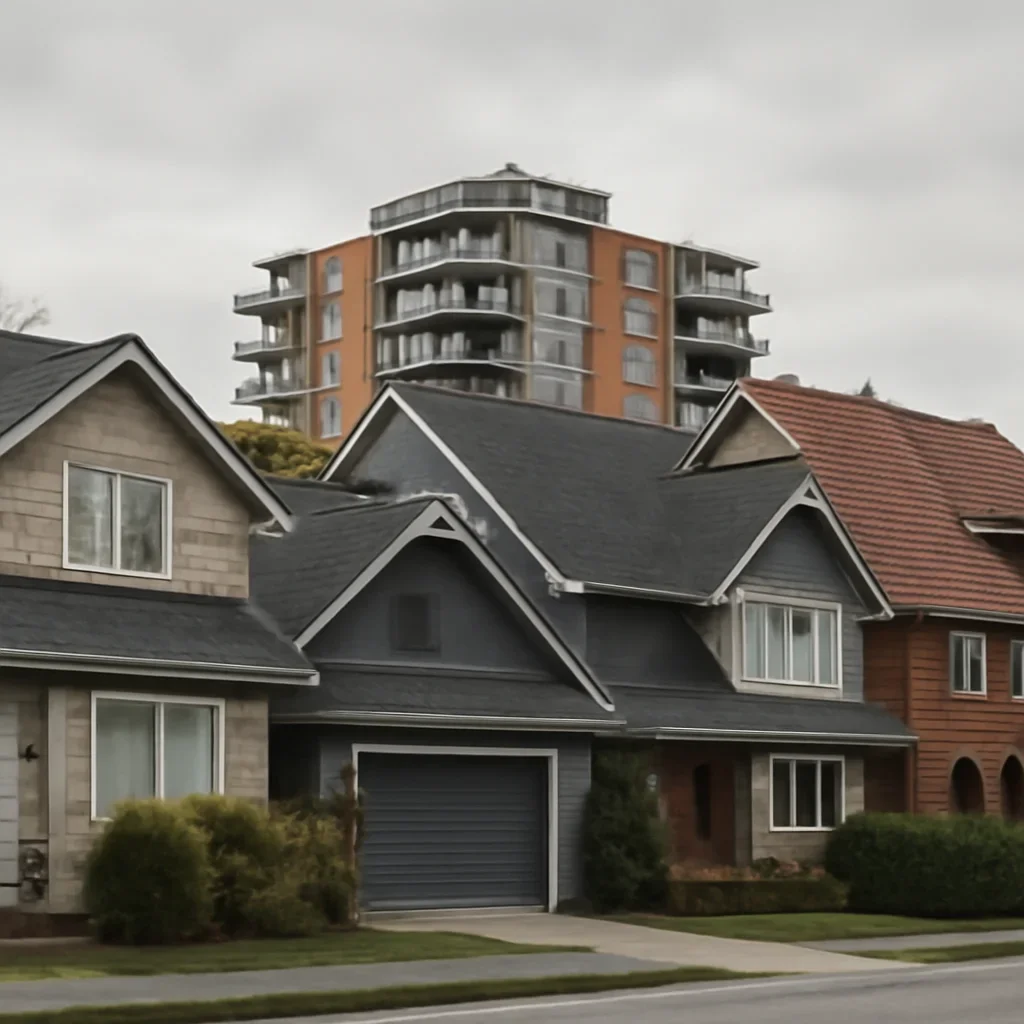 Local rooflines and building types relevant to roofing in metro vancouver