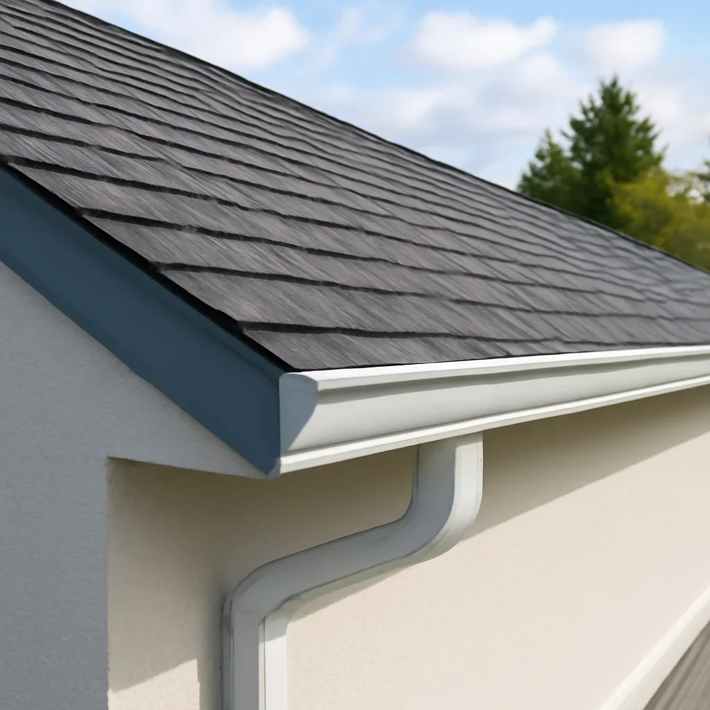 Completed roofing detail associated with roofing in metro vancouver