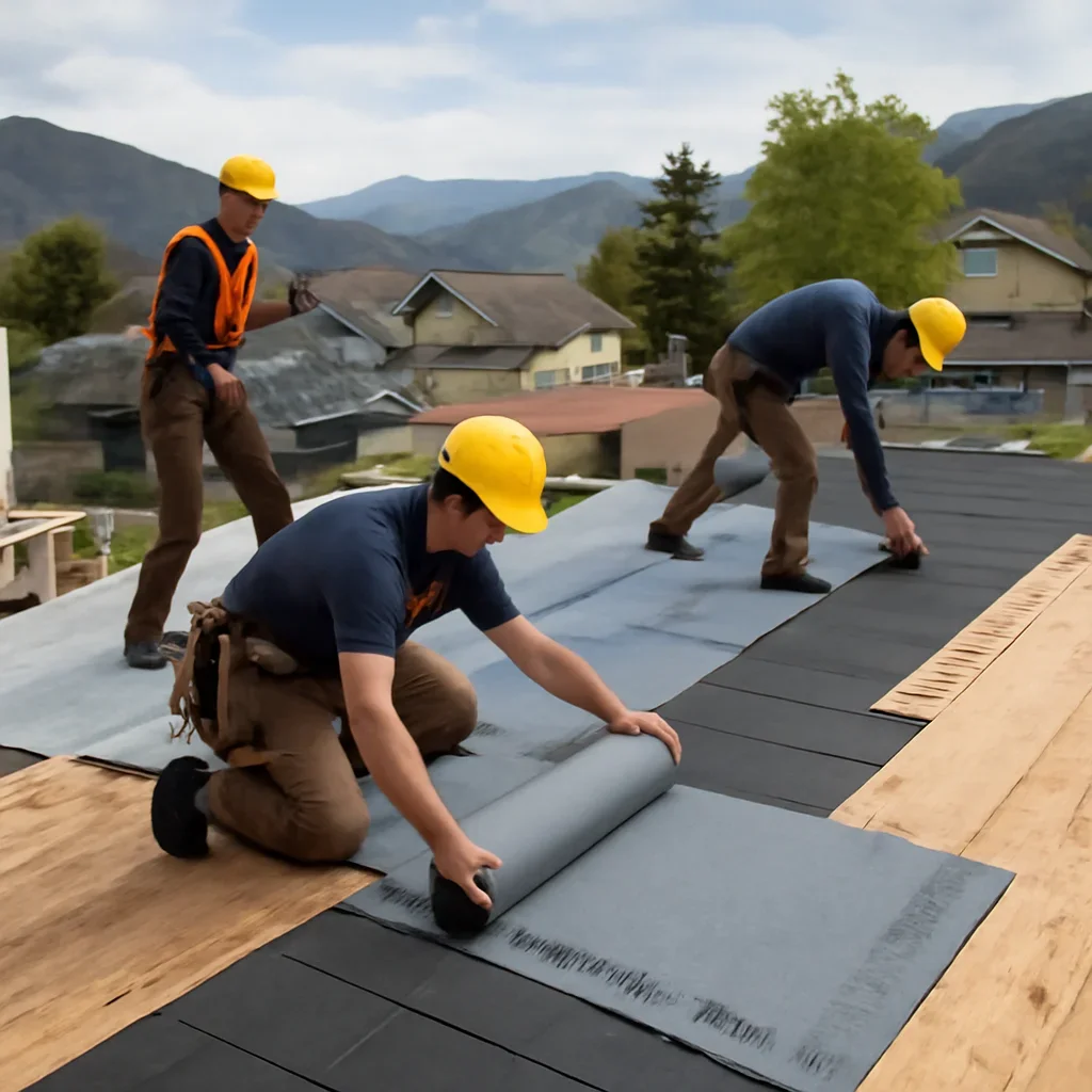 Organized work process for roofing company in nelson, b.c.