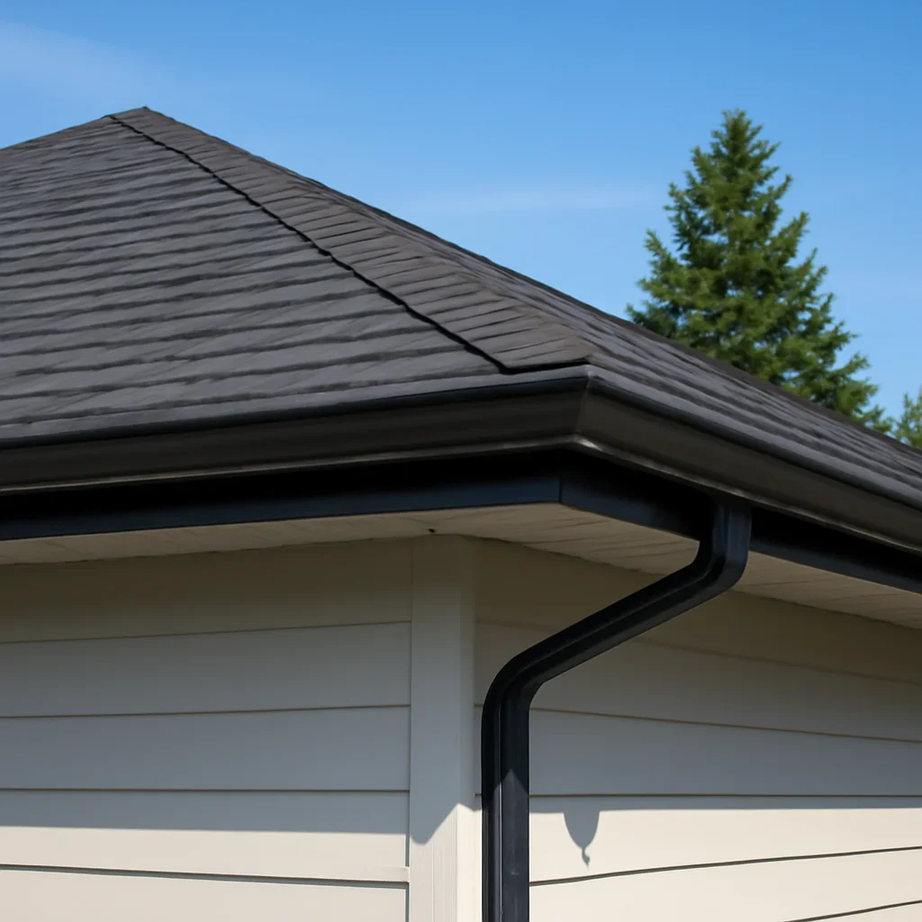 Completed roofing detail associated with our company