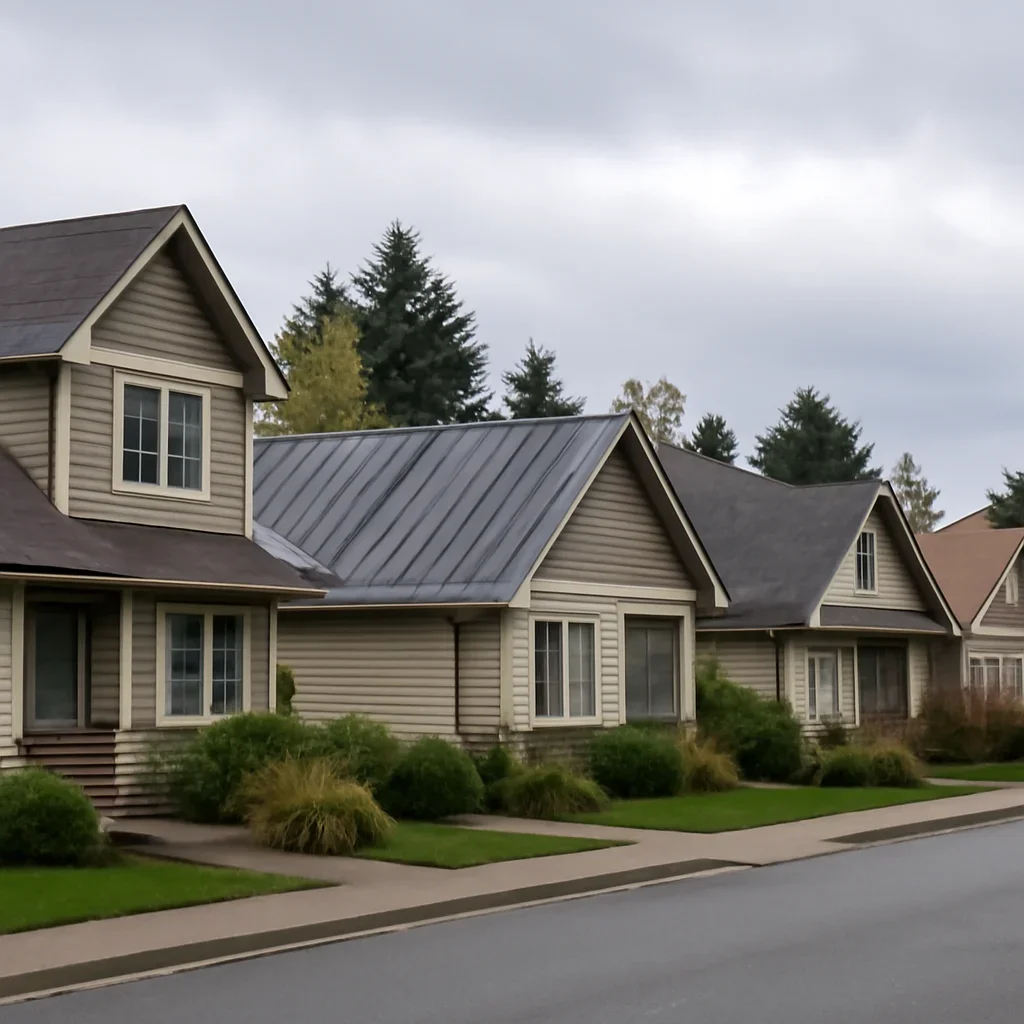 Local rooflines and building types relevant to roofing company in parksville, b.c.