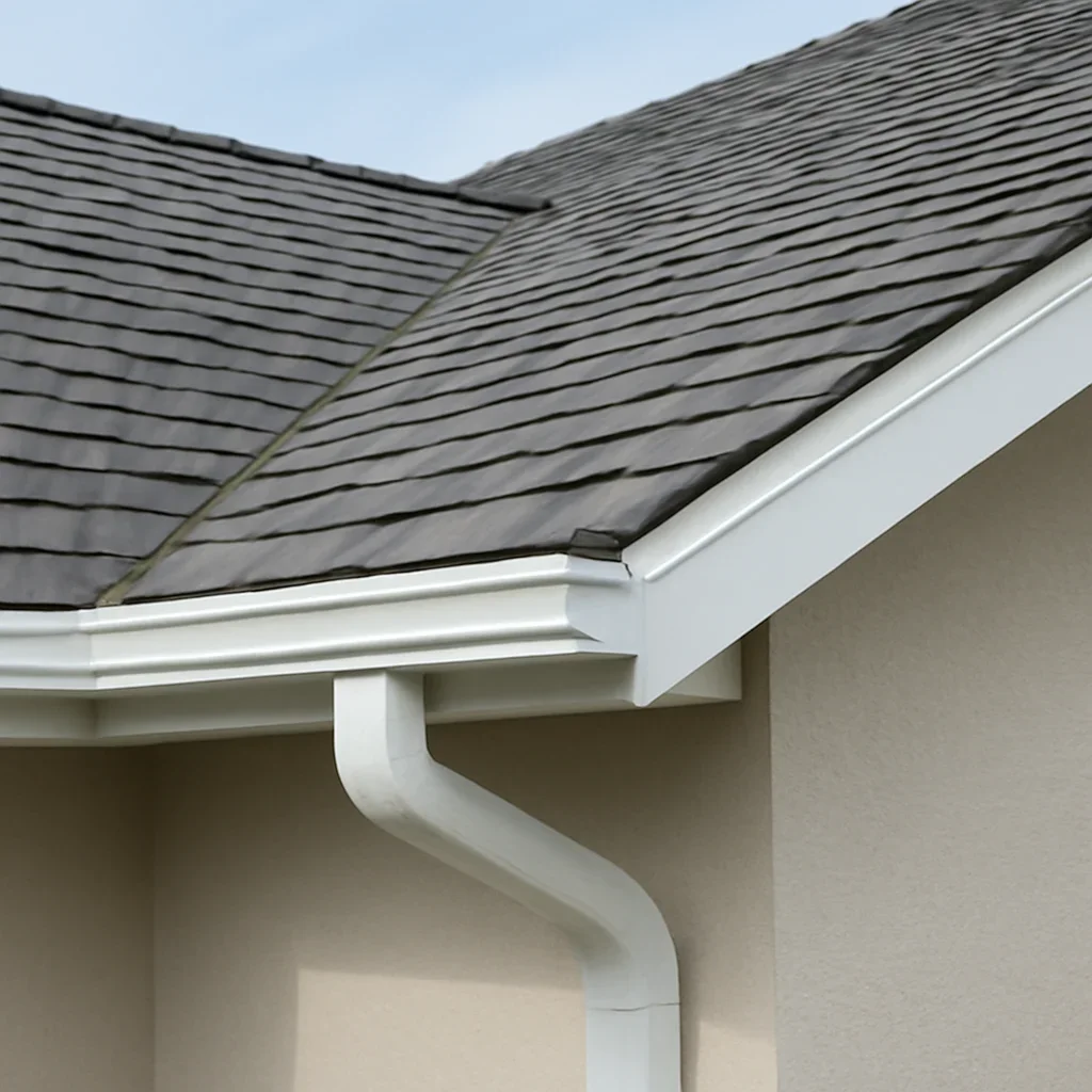 Completed roofing detail associated with preventive roof maintenance
