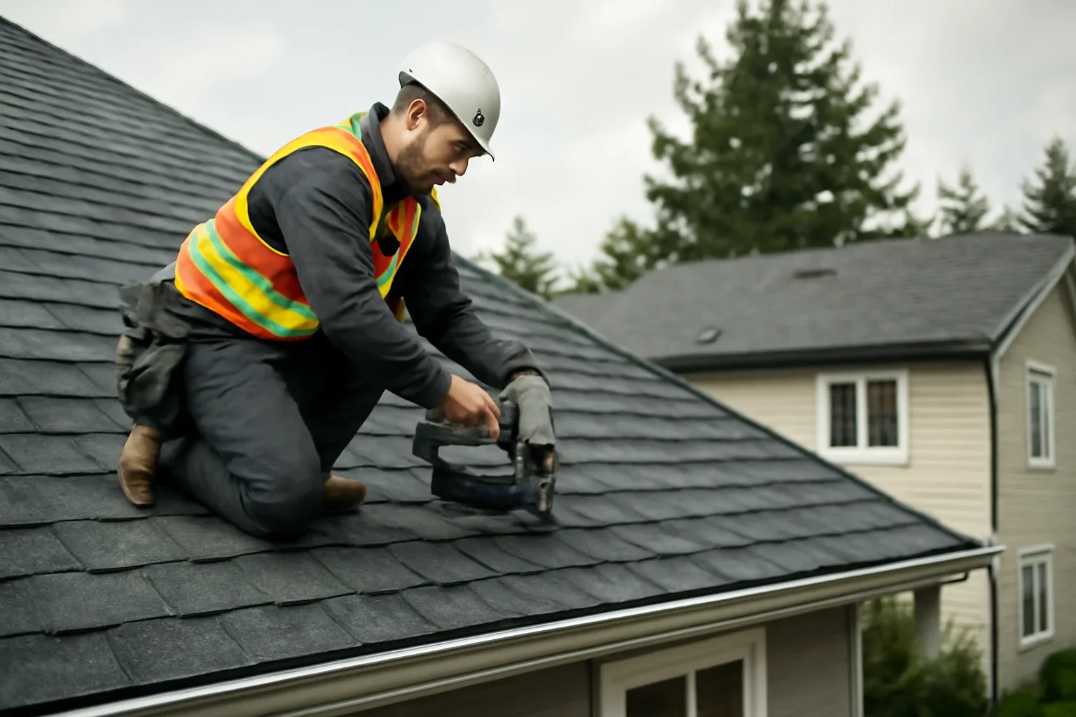 Professional roofing work related to roofing for property managers