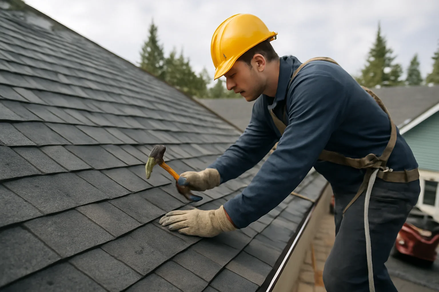 Professional roofing work related to roofing for restoration companies