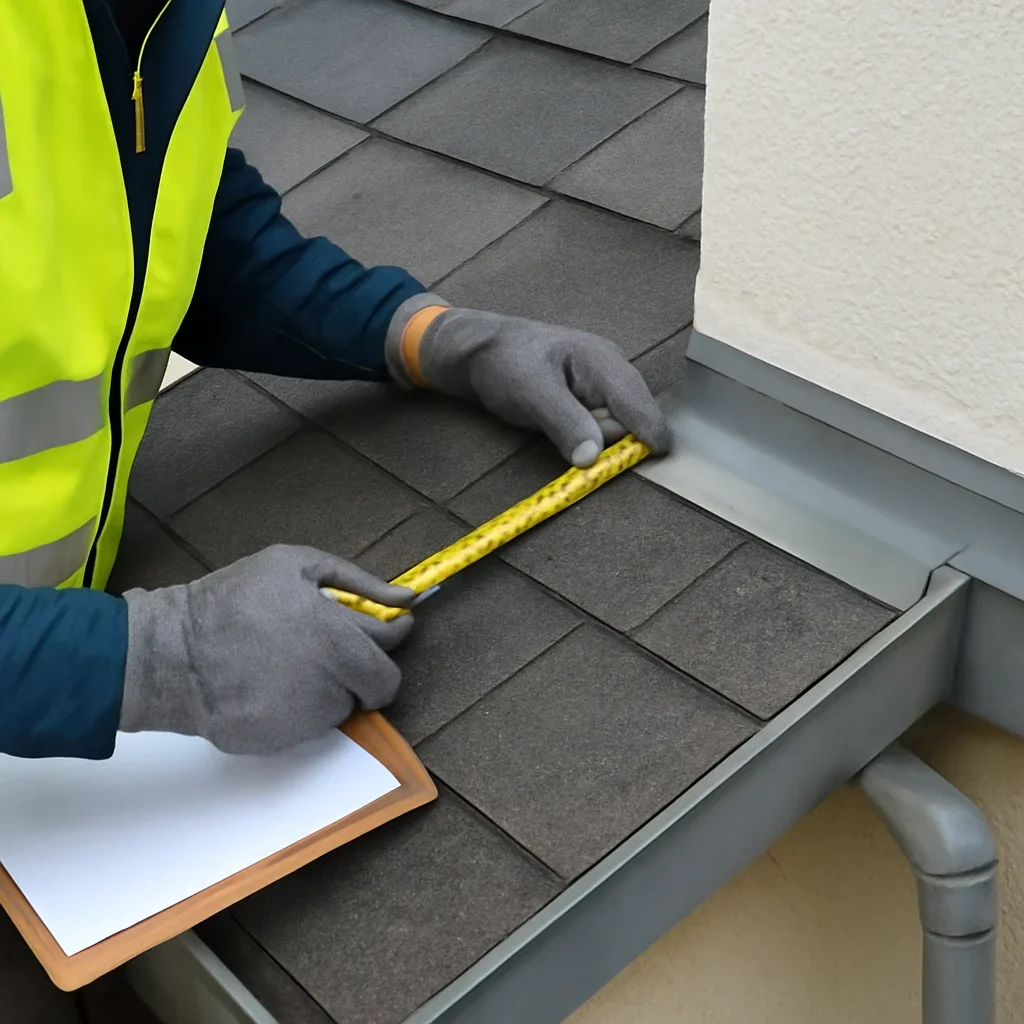 Close assessment of details connected to roof asset management