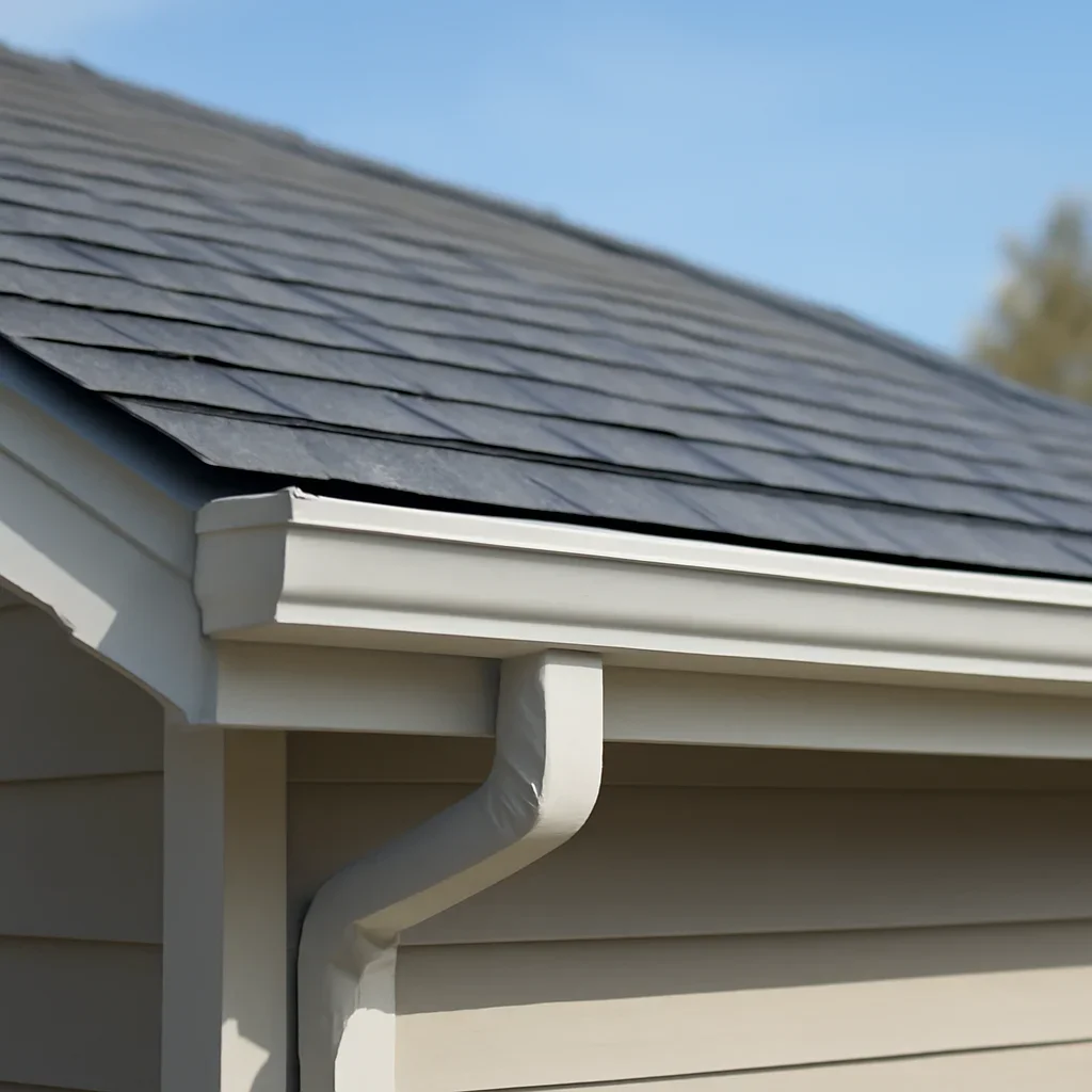 Completed roofing detail associated with roofing systems