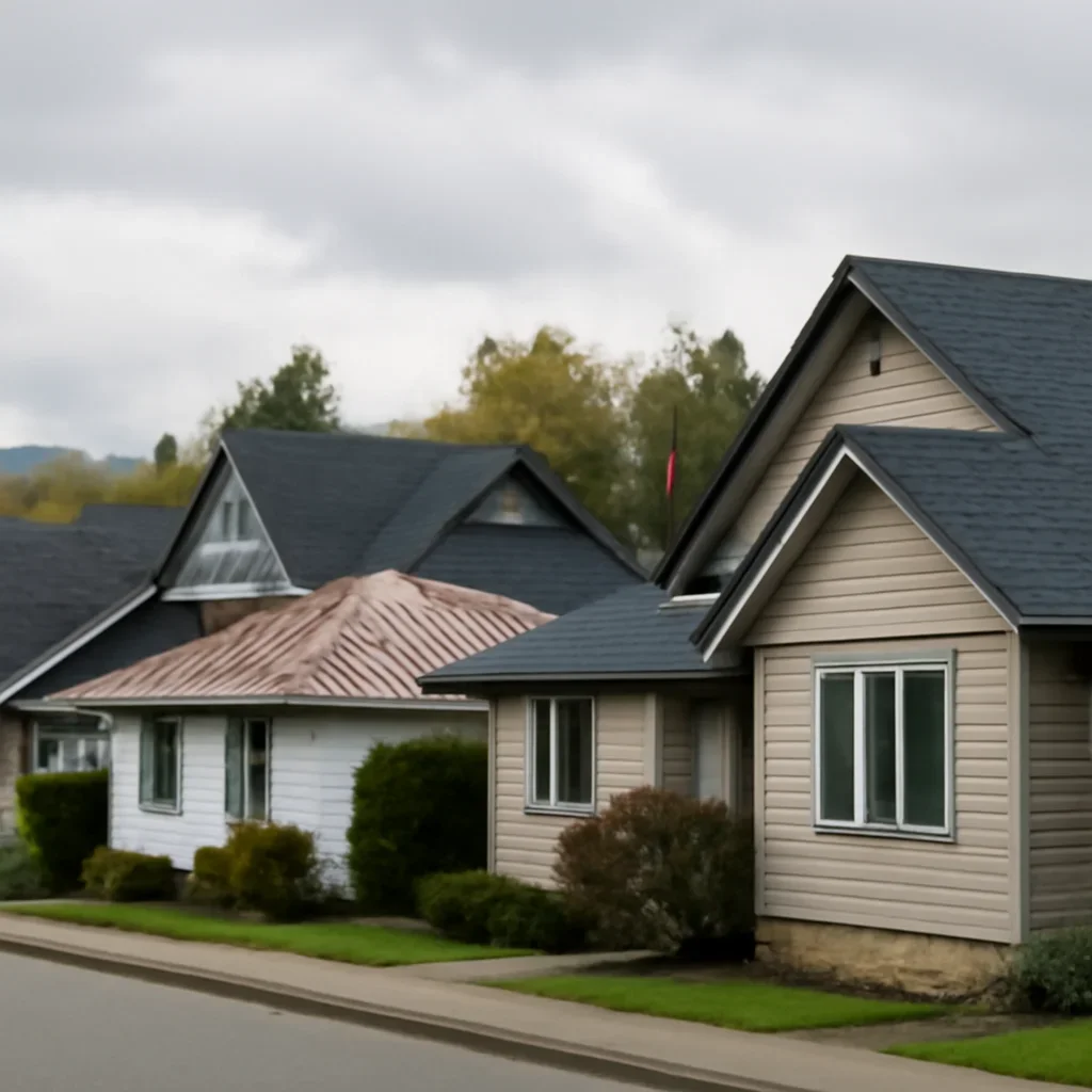Local rooflines and building types relevant to roofing company in sechelt, b.c.