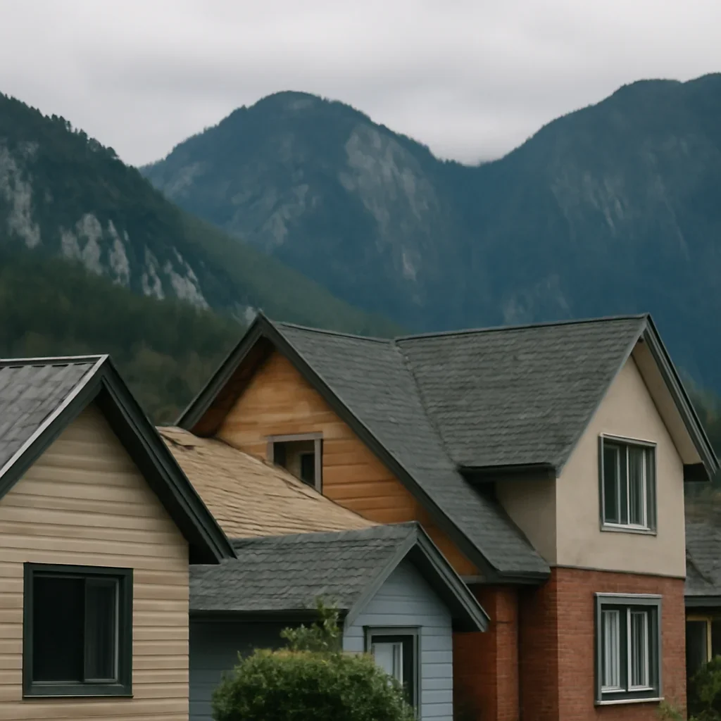 Local rooflines and building types relevant to roofing company in squamish, b.c.