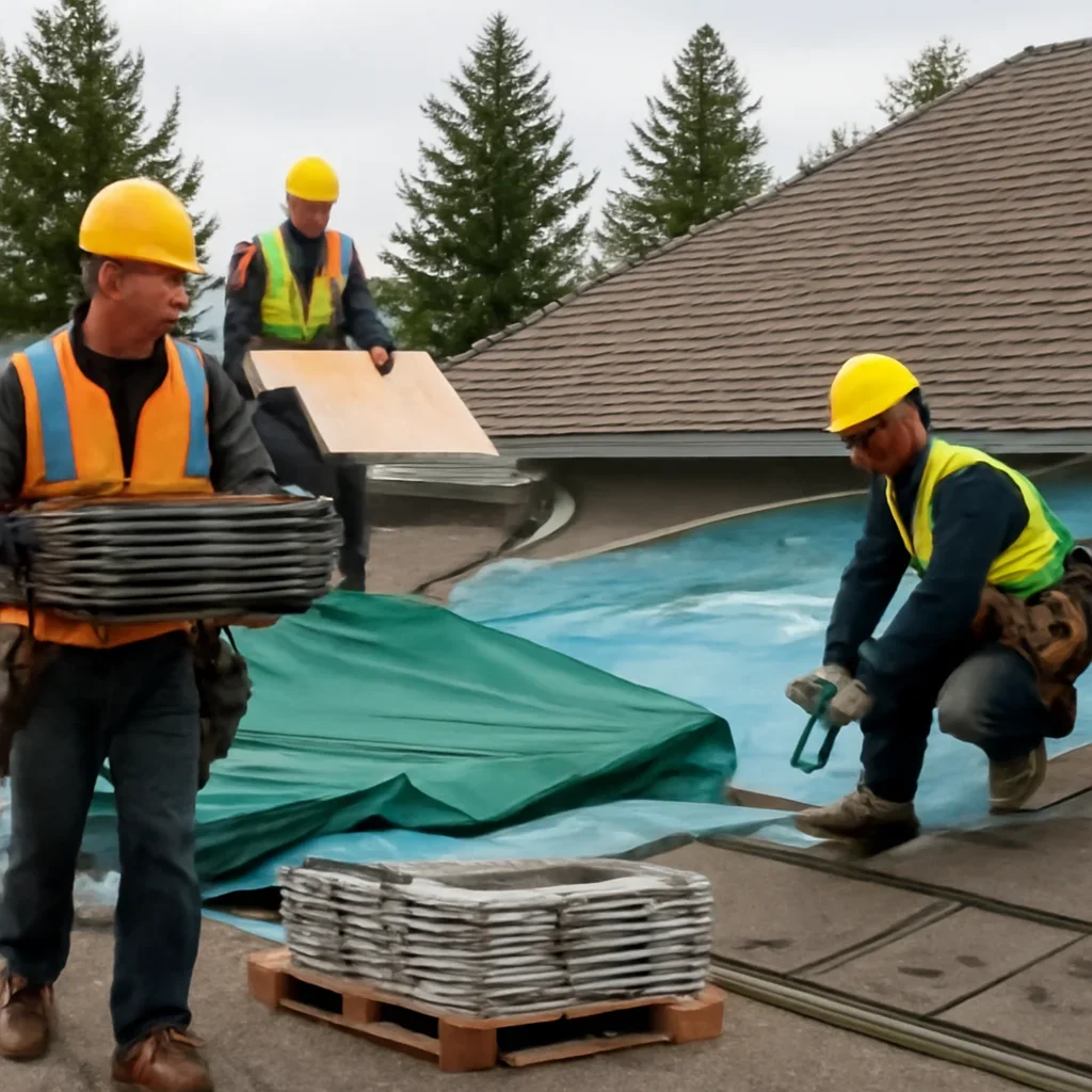 Organized work process for suppliers and materials