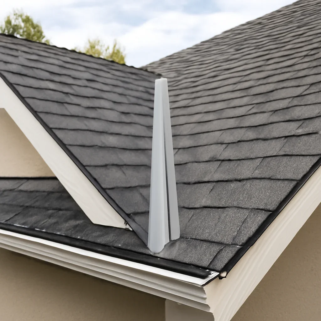 Completed roofing detail associated with surrey roof-leak diagnosis and flashing repair