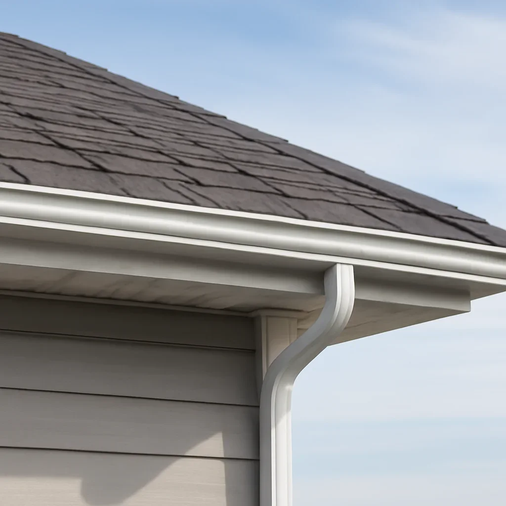 Completed roofing detail associated with roofing company in terrace, b.c.