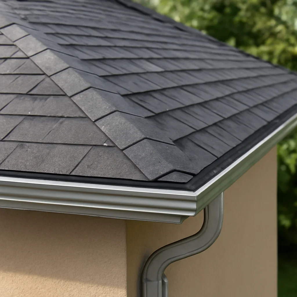 Completed roofing detail associated with the complete b.c. roof maintenance calendar