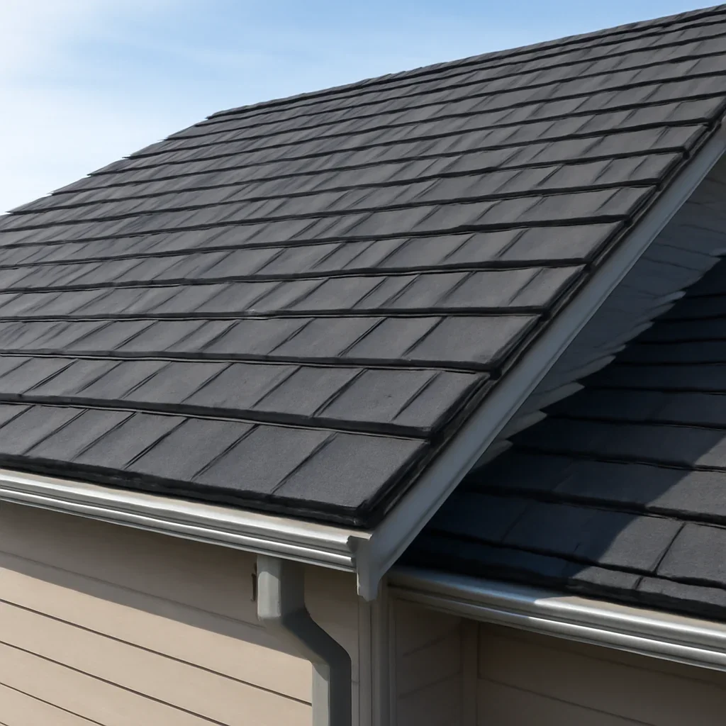 Completed roofing detail associated with roofing in thompson-cariboo