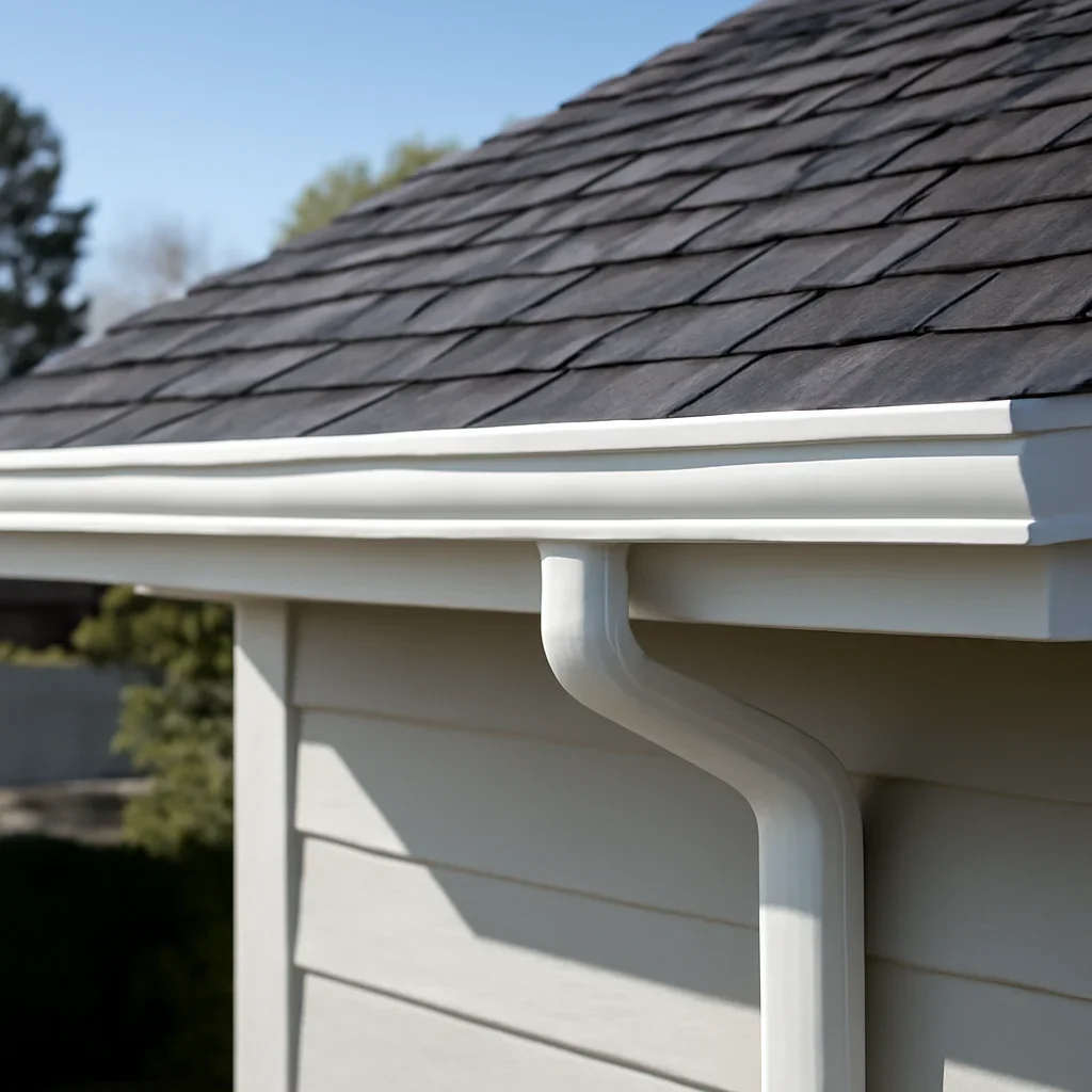 Completed roofing detail associated with roofing company in victoria, b.c.