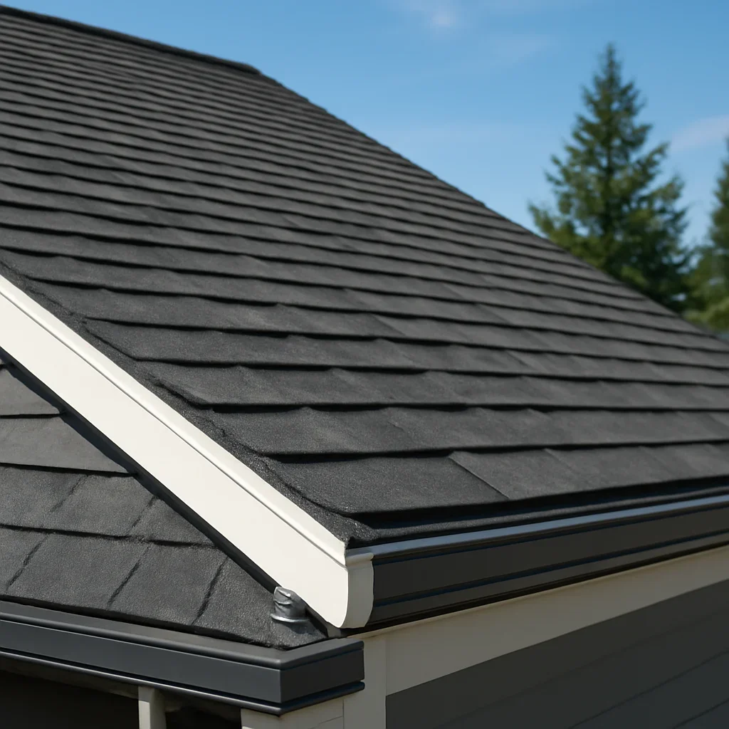 Completed roofing detail associated with roofing warranties