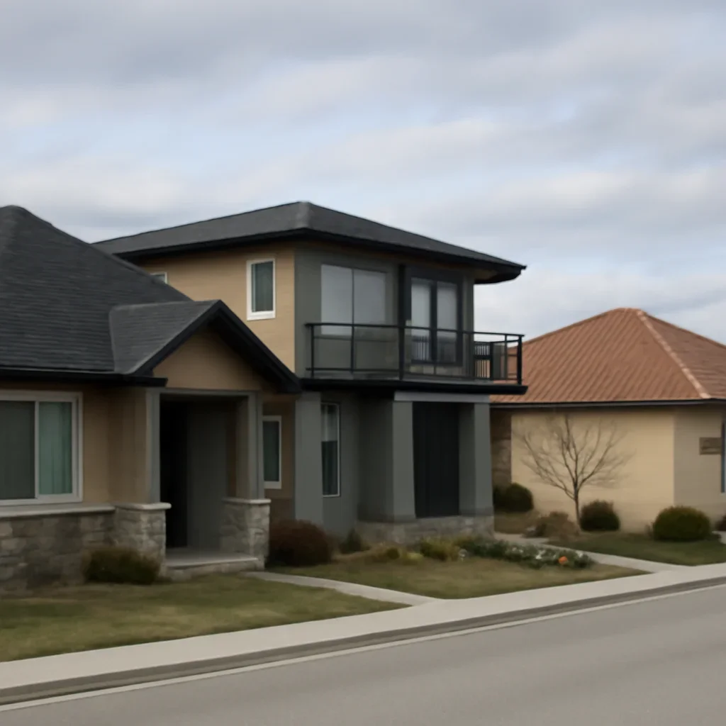 Local rooflines and building types relevant to roofing company in west kelowna, b.c.