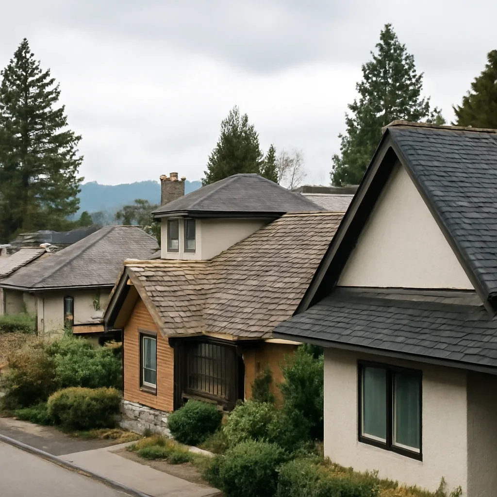 Local rooflines and building types relevant to roofing company in west vancouver, b.c.