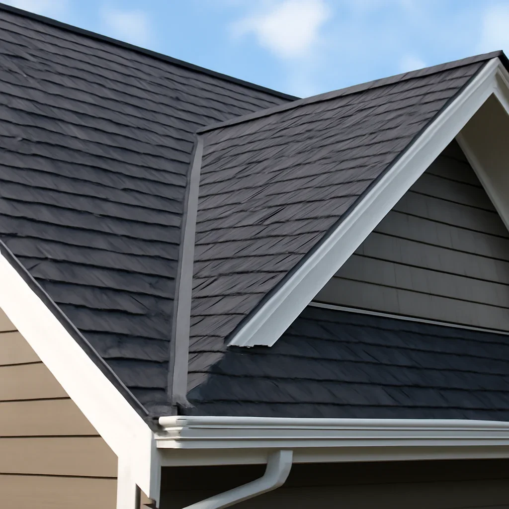 Completed roofing detail associated with what is included in a professional roofing estimate?